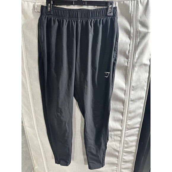 GYMSHARK Woman Black Skinny Fit Athletic Training Pants Size Small Pockets Comfy - Picture 2 of 8